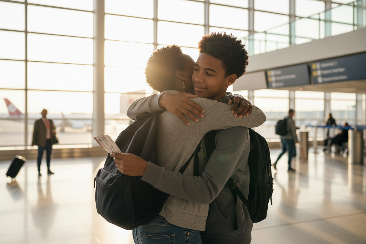 I Trust God With My Son's Life and I Still Almost Threw Up at the Airport