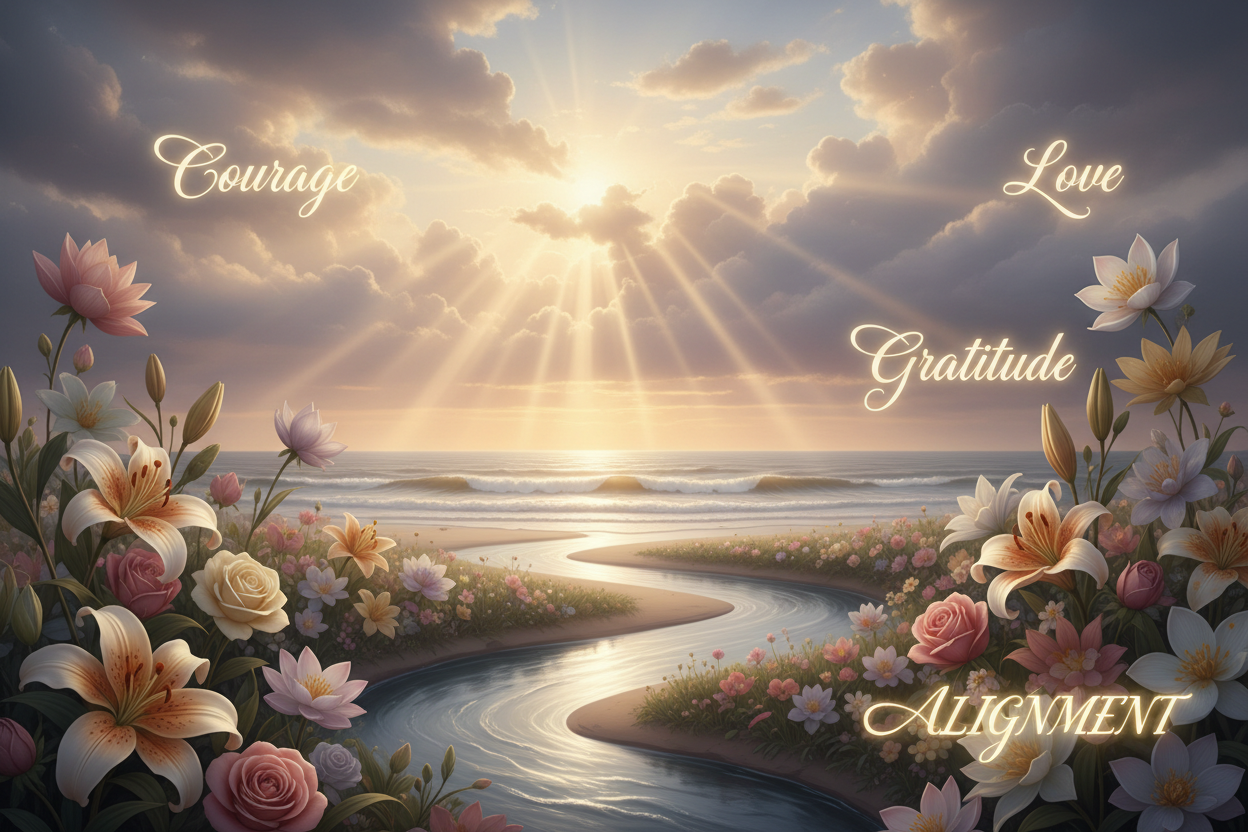 Prayer for Today’s Posture: Courage, Love, Gratitude, and Alignment